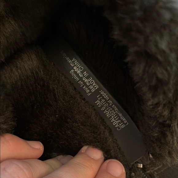 Baretraps Brown Winter Boots with Fur Lining and Buckles size 6.5 - Picture 8 of 8